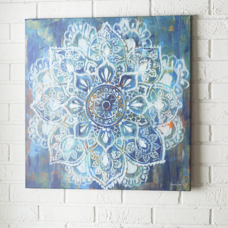 Mistana™ Mandala In Blue II by Danhui Nai & Reviews Wayfair
